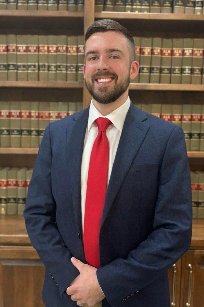 Oliver B. Cushing in a law library